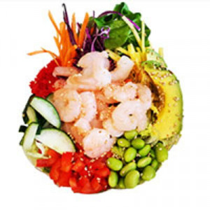 P6. Cooked Shrimp Pokebowl