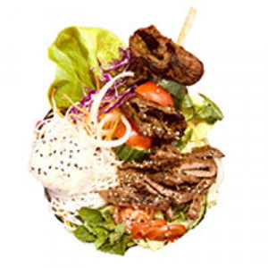 P10. Grilled Beef Pokebowl