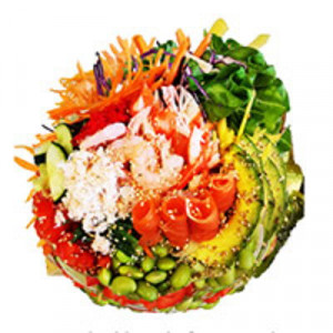 P14. Seafood Pokebowl