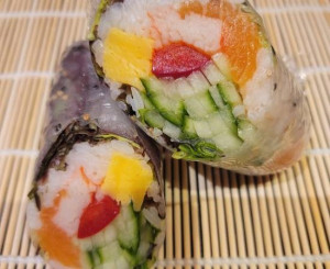 96. Printemps au Saumon / Salmon Spring Roll