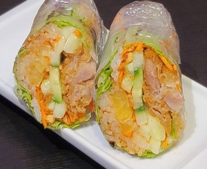 97. Printemps au Poulet / Chicken Spring Roll