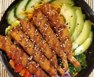 102. Poke Crevette Tempura / Shrimp Tempura