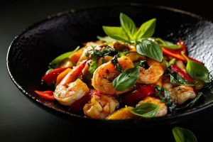 S12. Crevette au Gingembre