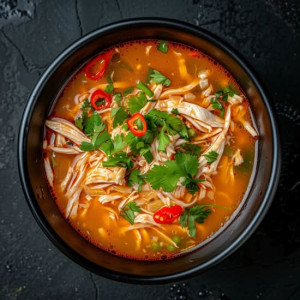 Tom Yum au Poulet