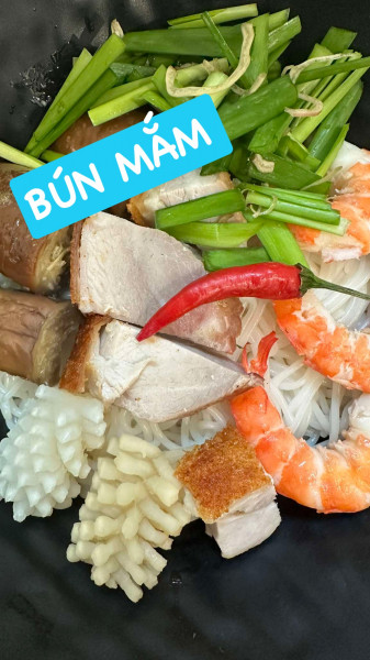 #.FERMENTED FISH VERMICELLI SOUP-發酵魚粉絲湯-BÚN MẮM MIỀN TÂY