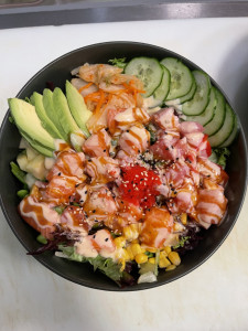 97. Poké bol SAUMON & THON