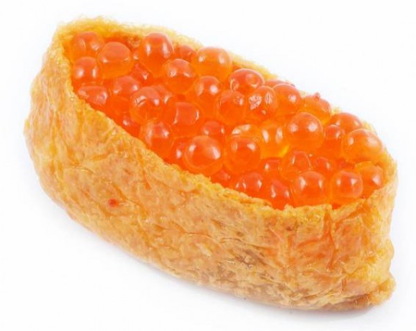 15A. Ikura Gunkan (Inari) / œuf de saumon/ Salmon roes