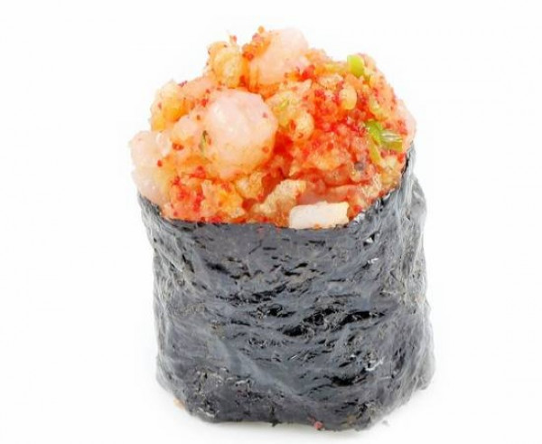 18. Crevette Gunkan/ Crevettes épicées, tempura / Spicy Shrimp, tempura