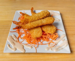 82. Tempura aux crevettes