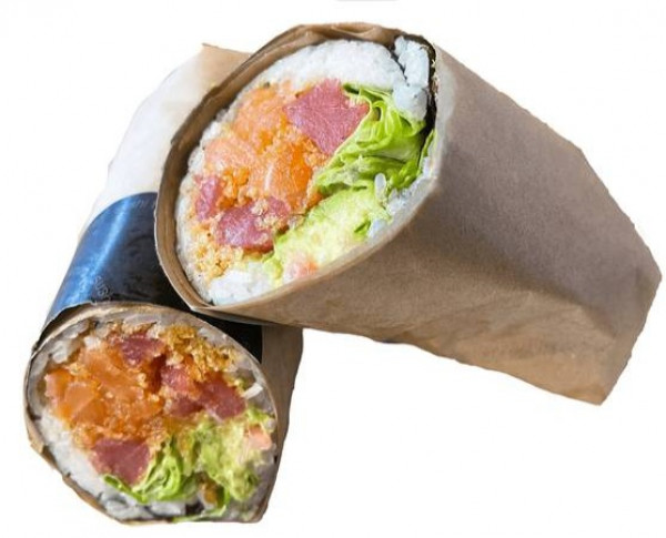 B1. Sushi Burrito Thon et Saumon