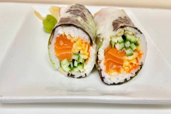 Maki de printemp au saumon