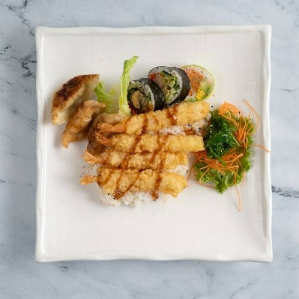 BENTO CREVETTES TEMPURA