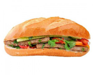 BBQ Meatloaf Sandwich (Nem Nướng)
