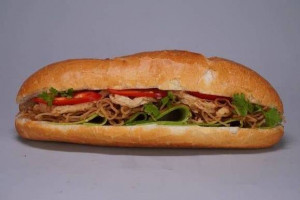 Shredded Pork w/ Fish Sauce Sandwich (Bì)