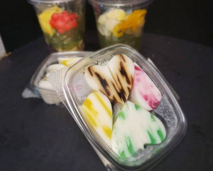 Colorful Heart Jelly (Rau Câu Trái Tim)