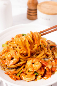 4. Stir-fried Udon