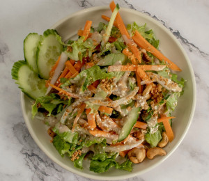 3. Thai peanut salad