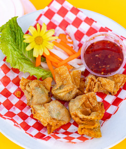 4. Crispy wonton