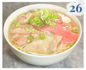 26. PHỞ TÁI NẠM GÂN