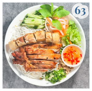 63. BÚN GÀ CHẢ GIÒ