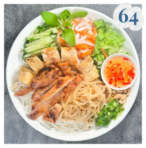 64. BÚN GÀ NƯỚNG, CHẢ GIÒ, BÌ
