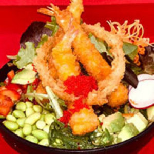 Poke Bol Crevettes Frites