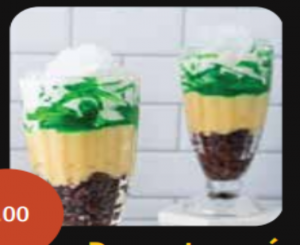 Dessert sucré Vietnamien tricolore