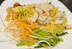 W6 Pad Kee Mao Stir Fried Noodles