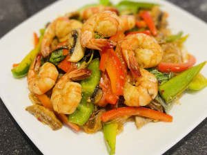 W9 Stir Fried Glass Noodles