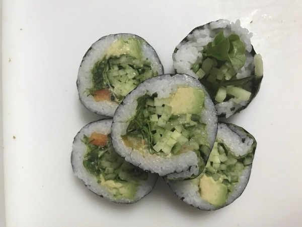 46. Futomaki au végé fromage / Veggie Cheese Futomaki