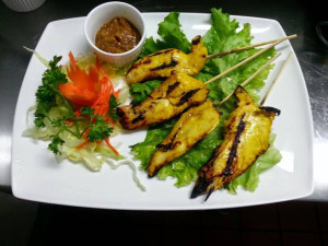 2. Chicken Satay