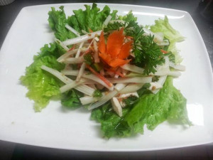 10. Lotus Rootlets Salad with Shrimp or Chicken
