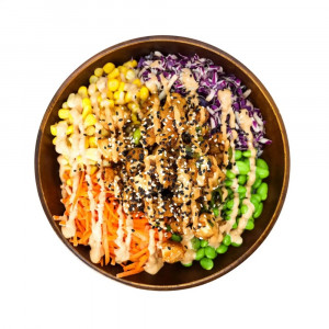 Poke poulet général Tao