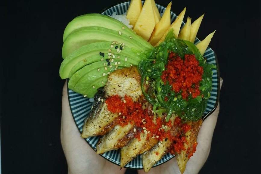 ANGUILLE GRILLÉE, WAKAME