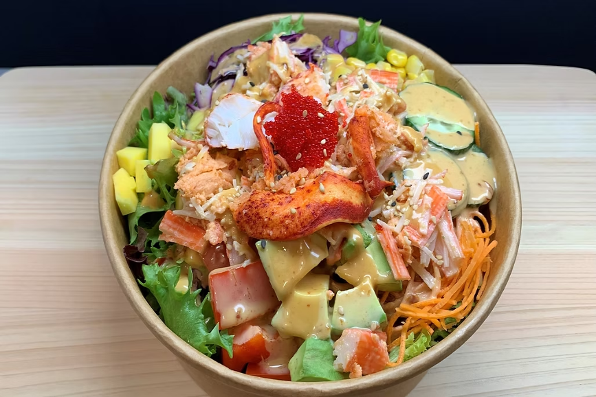 Poké Bol Homard & Goberge / Poke Bowl Lobster & Crab stick