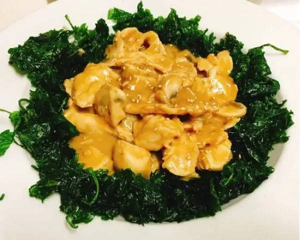 🐔🥜Poulet sautés à la sauce d'arachides / Peanut Butter Chicken