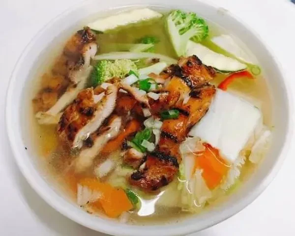 🍜🐔PGN. Pho Ga. Tonkinoise Poulet Grillé / Tonkinese Grilled Chicken Soup