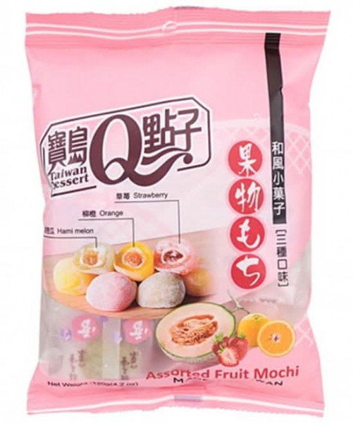Mochi in BAG Assorted Fruit Mochi 120g