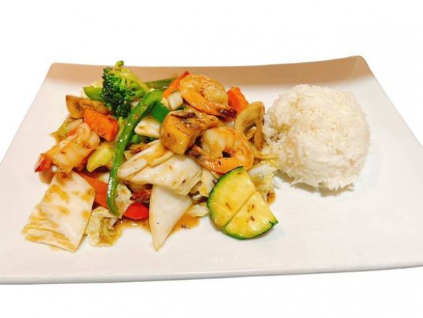 Crevettes sautées aux gingembre / Ginger Shrimp