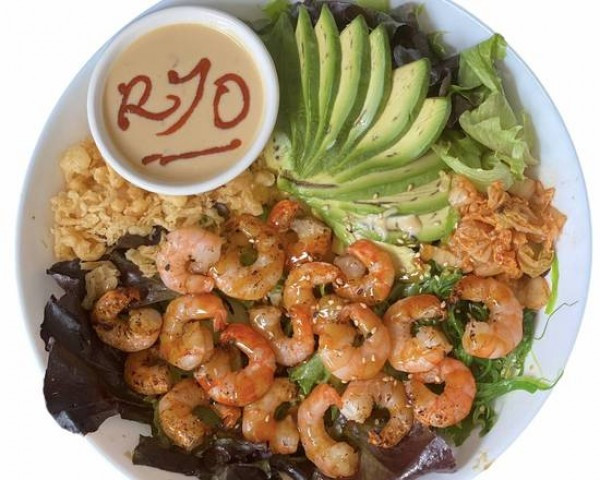 P12. Poké au Crevette Grillé / Grilled Shrimp Poké