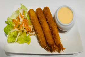 Crevette tempura (3)/Tempura shrimp