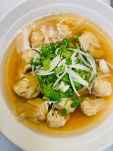 Soupe Tonkinoise wonton/Wonton soup tonkinese