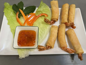 Vietnamese shrimp roll / Tôm cuốn chiên (6 rolls)