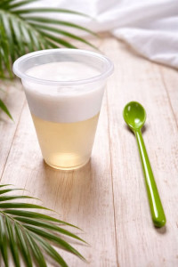 Vietnamese coconut jelly / Thạch dừa Việt Nam