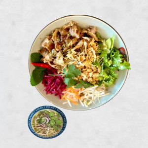 M1. Pho mixte au porc barbeque