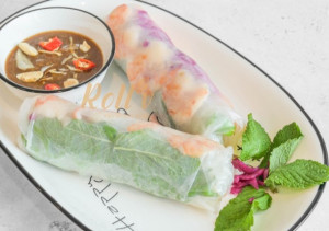 G3. Rouleaux de printemps au crevettes et porc (2)