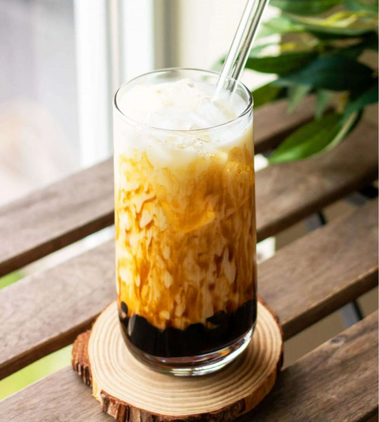 Black Sugar Milk Tea/Thé au lait sucre brun