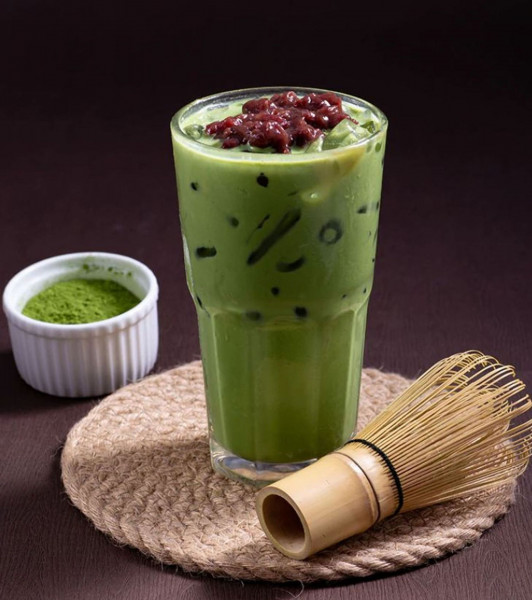 Matcha Red Bean Milky/Matcha haricot rouge au lait