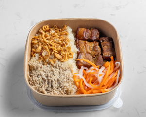 Pork Belly Sticky Rice Bowl