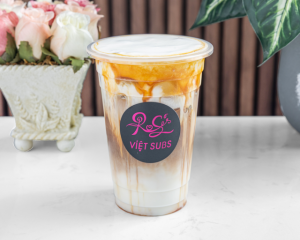 Salted Caramel Iced Coffee